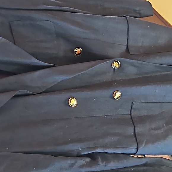 Lauren Ralph Lauren Woman jacket size 6  navy blue - Picture 3 of 4